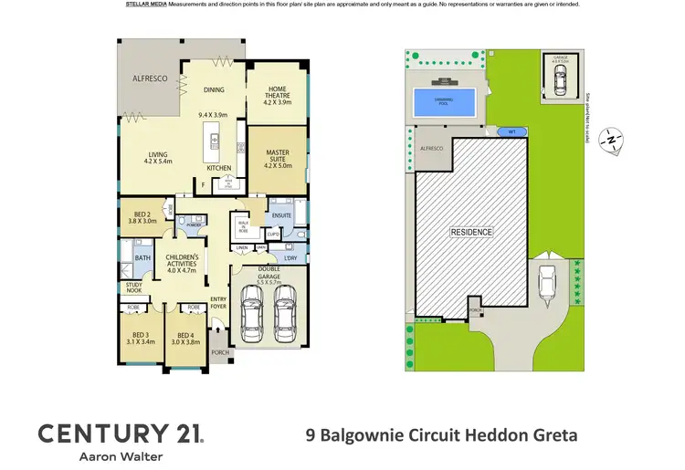 Floorplan of Homely house listing, 9 Balgownie Circuit, Heddon Greta NSW 2321