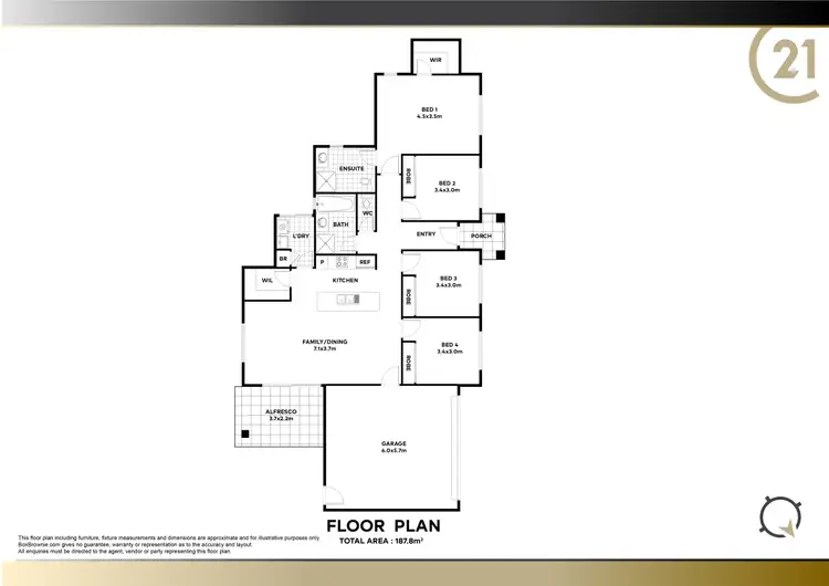 Floorplan of Homely house listing, 10 Lakeside Circuit, Cessnock NSW 2325
