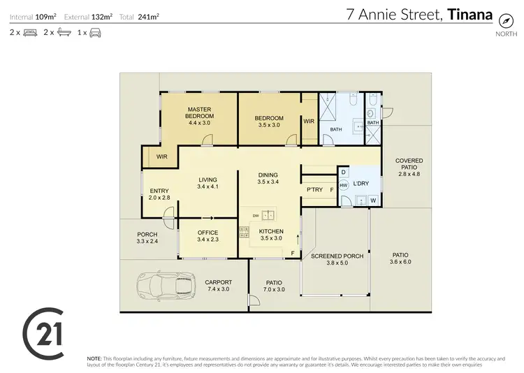 Floorplan of Homely house listing, 7 Annie Street, Tinana QLD 4650