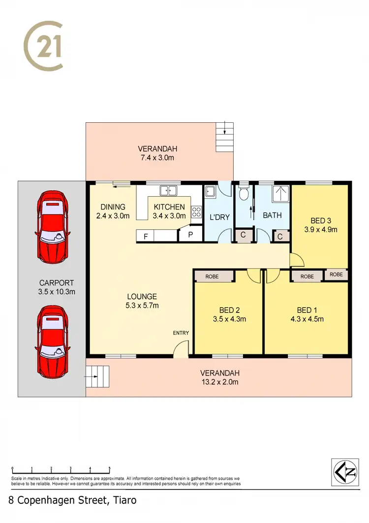 Floorplan of Homely house listing, 8 Copenhagen Street, Tiaro QLD 4650