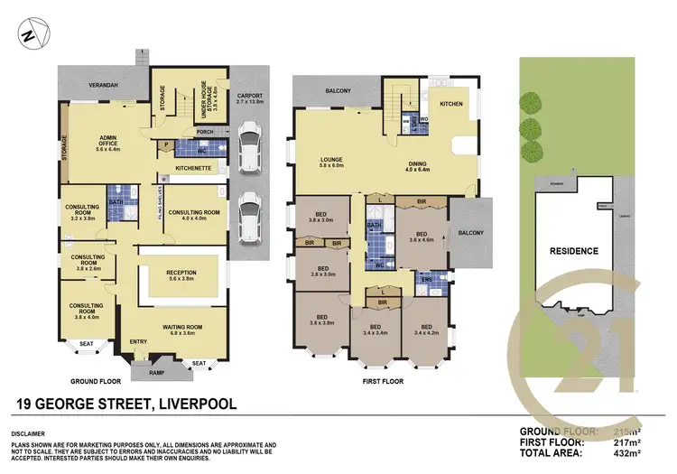 Floorplan of Homely other listing, 19 George Street, Liverpool NSW 2170