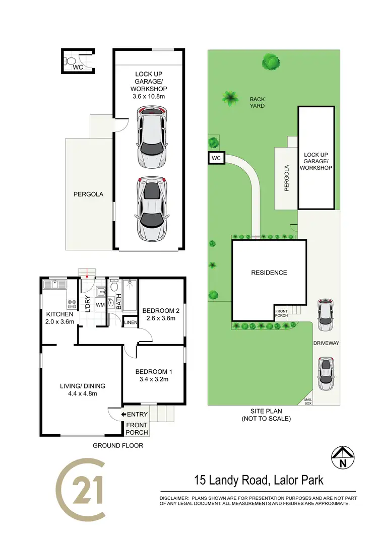 Floorplan of Homely house listing, 15 Landy Road, Lalor Park NSW 2147