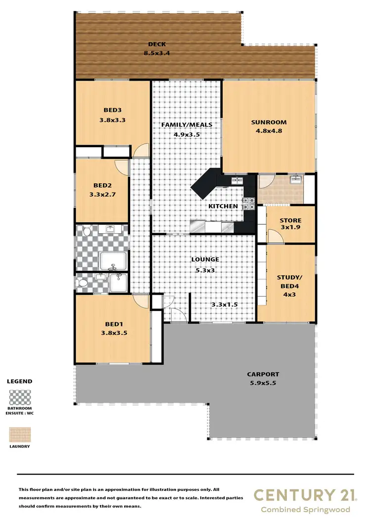Floorplan of Homely house listing, 6 Halcyon Avenue, Winmalee NSW 2777