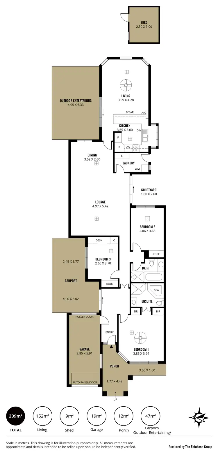 Floorplan of Homely house listing, 20 Goyder Street, Erindale SA 5066