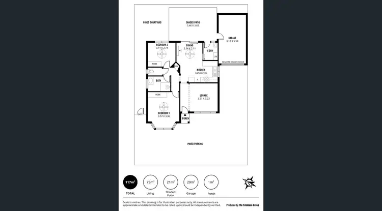 Floorplan of Homely unit listing, 4/11 Fourth Avenue, Ascot Park SA 5043