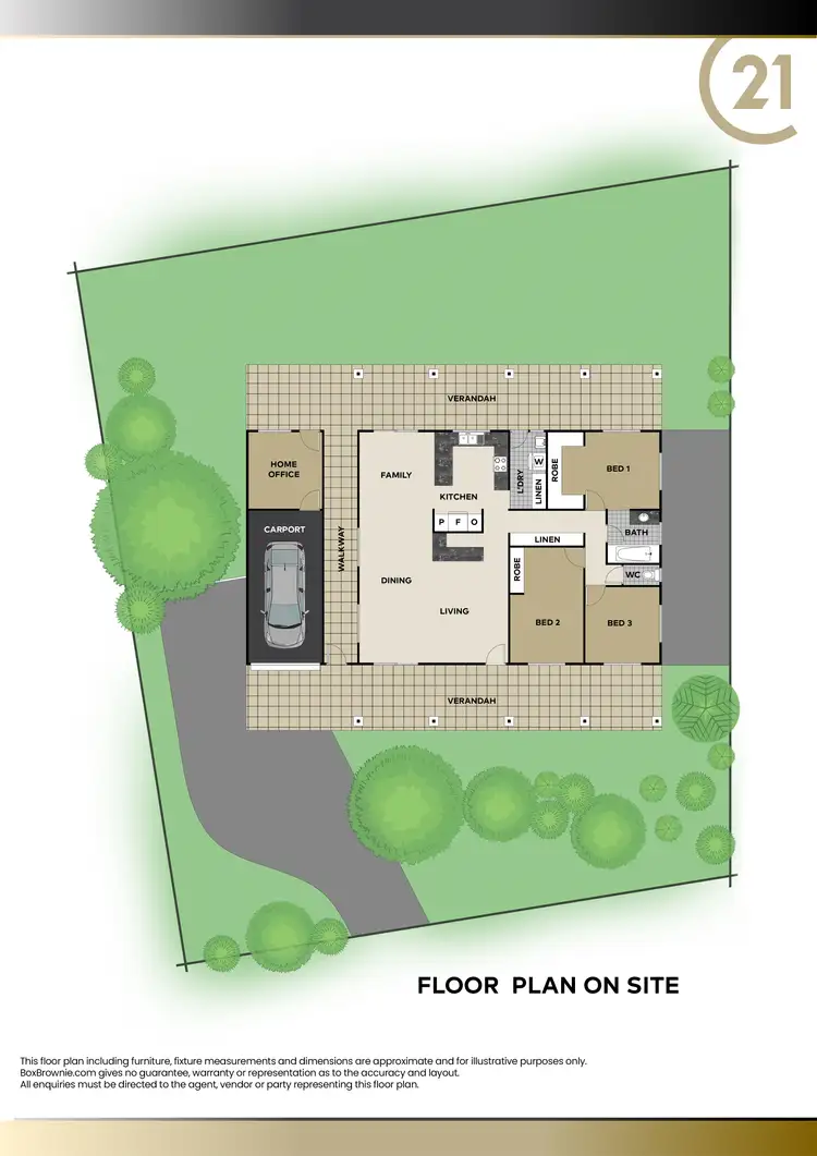 Floorplan of Homely house listing, 33 Wellesley Drive, Thuringowa Central QLD 4817