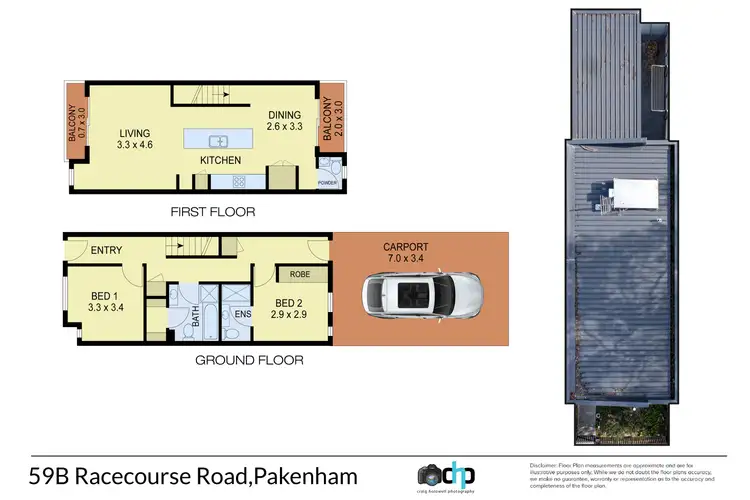 Floorplan of Homely house listing, 59B Racecourse Road, Pakenham VIC 3810