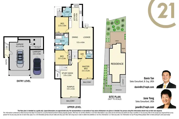 Floorplan of Homely semi-detached listing, 6A Neptune Place, West Pennant Hills NSW 2125