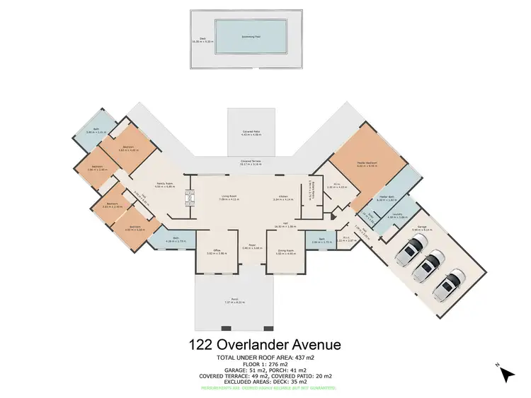 Floorplan of Homely rural property listing, 122 Overlander Avenue, Chatsworth QLD 4570