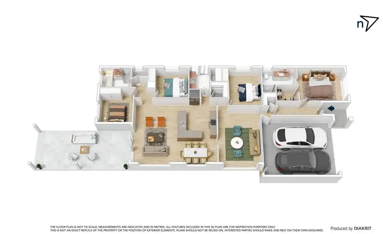 Floorplan of Homely house listing, 11 Dana Street, Officer VIC 3809