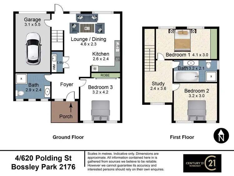 Floorplan of Homely house listing, 4/620 Polding Street, Bossley Park NSW 2176