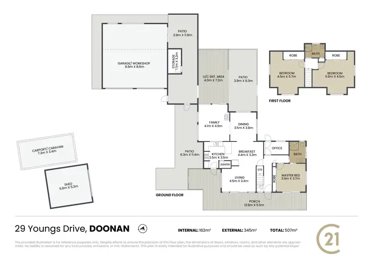 Floorplan of Homely rural property listing, 29 Youngs Drive, Doonan QLD 4562
