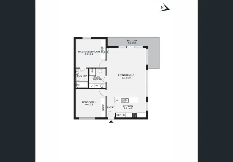 Floorplan of Homely apartment listing, 21/1 Chatfield Avenue, Capel Sound VIC 3940