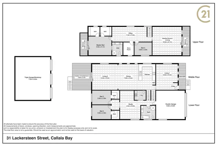 Floorplan of Homely house listing, 31 Lackersteen Street, Callala Bay NSW 2540