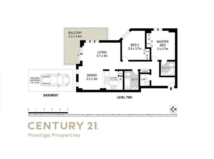 Floorplan of Homely apartment listing, 202/6 Yara Avenue, Rozelle NSW 2039