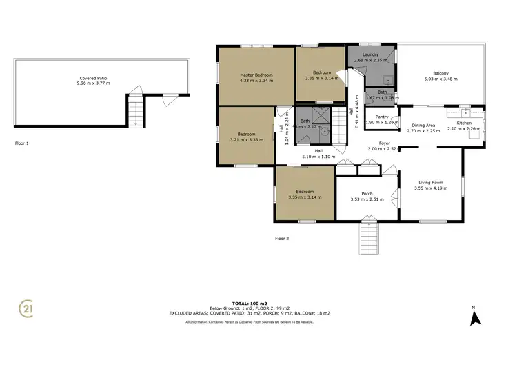 Floorplan of Homely house listing, 55 Painswick Street, Berserker QLD 4701
