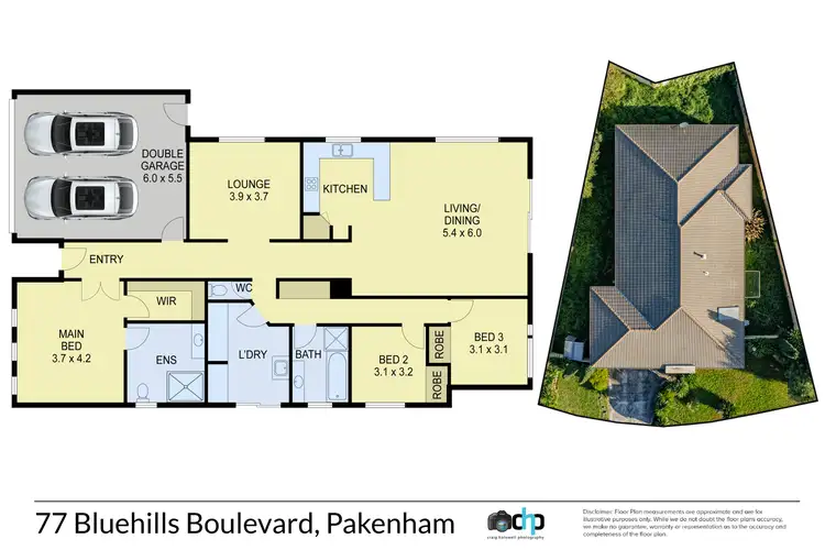 Floorplan of Homely house listing, 77 Bluehills Boulevard, Pakenham VIC 3810