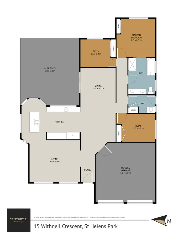 Floorplan of Homely house listing, 15 Withnell Crescent, St Helens Park NSW 2560