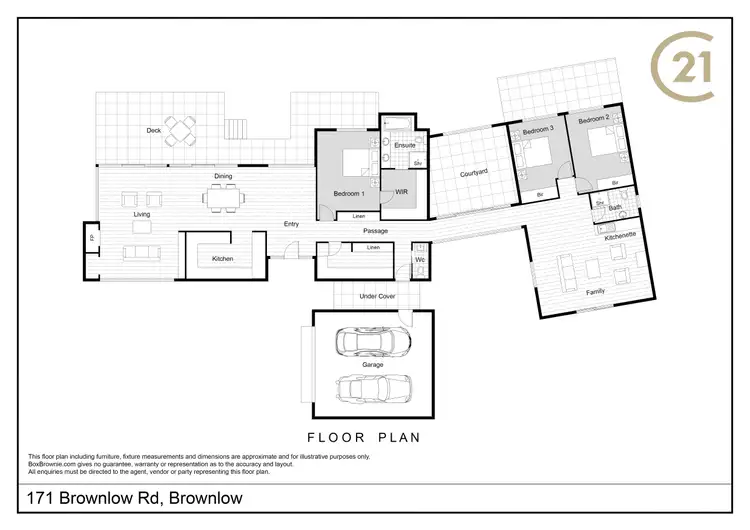 Floorplan of Homely house listing, 171 Brownlow Road, Brownlow Ki SA 5223