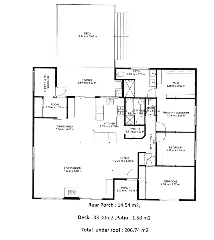 Floorplan of Homely house listing, 18 Valentine Street, Southside QLD 4570