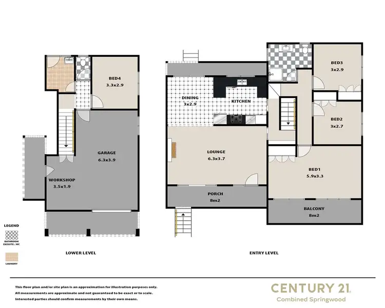 Floorplan of Homely house listing, 2 Bednal Rd, Springwood NSW 2777