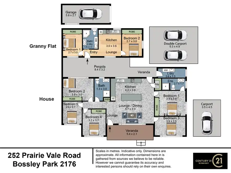 Floorplan of Homely house listing, 252 Prairie Vale Road, Bossley Park NSW 2176