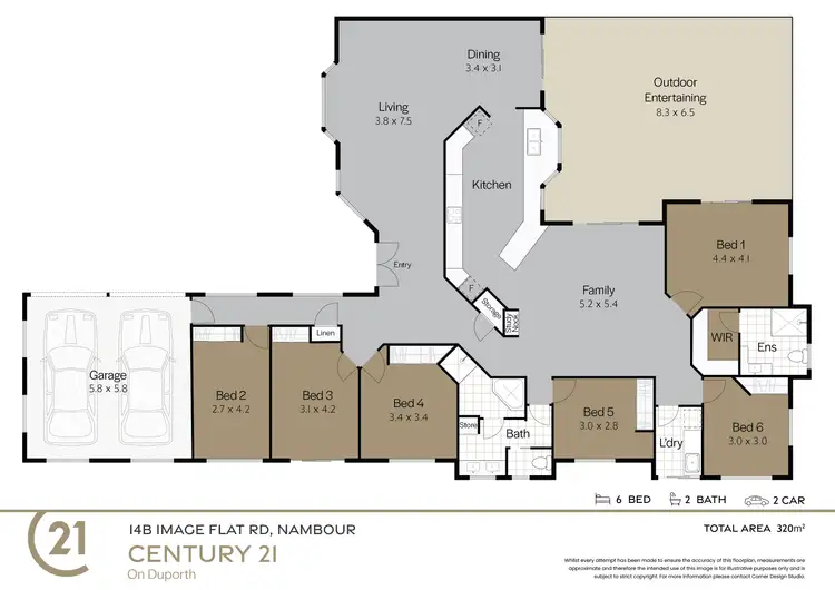 Floorplan of Homely house listing, 14b Image Flat Road, Nambour QLD 4560
