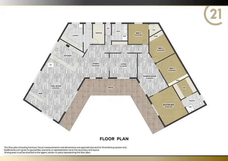 Floorplan of Homely rural property listing, 75 Shrapnel Rd, Cooloolabin QLD 4560