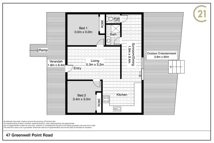 Floorplan of Homely house listing, 47 Greenwell Point Road, Greenwell Point NSW 2540