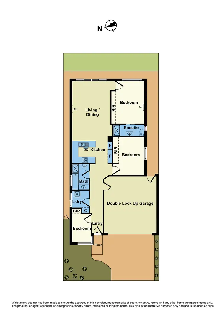 Floorplan of Homely house listing, 8 Silverbush Way, Truganina VIC 3029