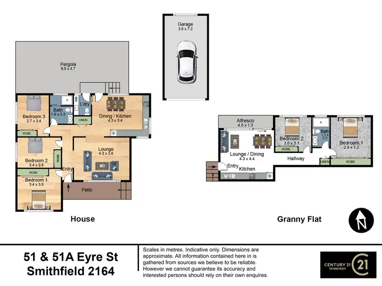 Floorplan of Homely house listing, 51 & 51a Eyre Street, Smithfield NSW 2164