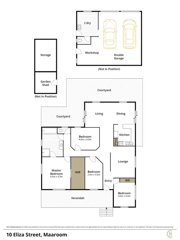 Floorplan of Homely house listing, 10 Eliza Street, Maaroom QLD 4650