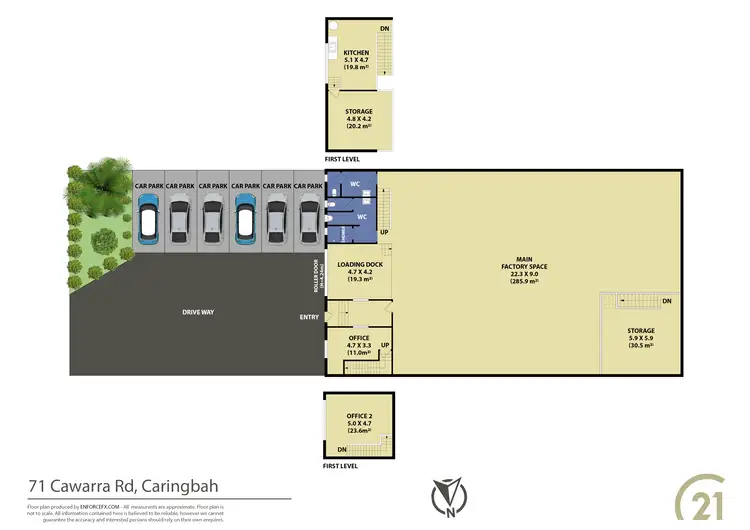 Floorplan of Homely other listing, 71 Cawarra Road, Caringbah NSW 2229