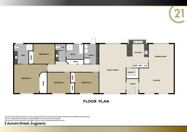 Floorplan of Homely house listing, 2 Aurora Street, Eugowra NSW 2806