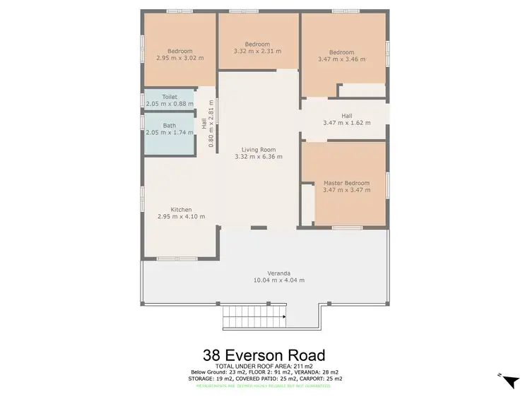 Floorplan of Homely house listing, 38 Everson Road, Gympie QLD 4570