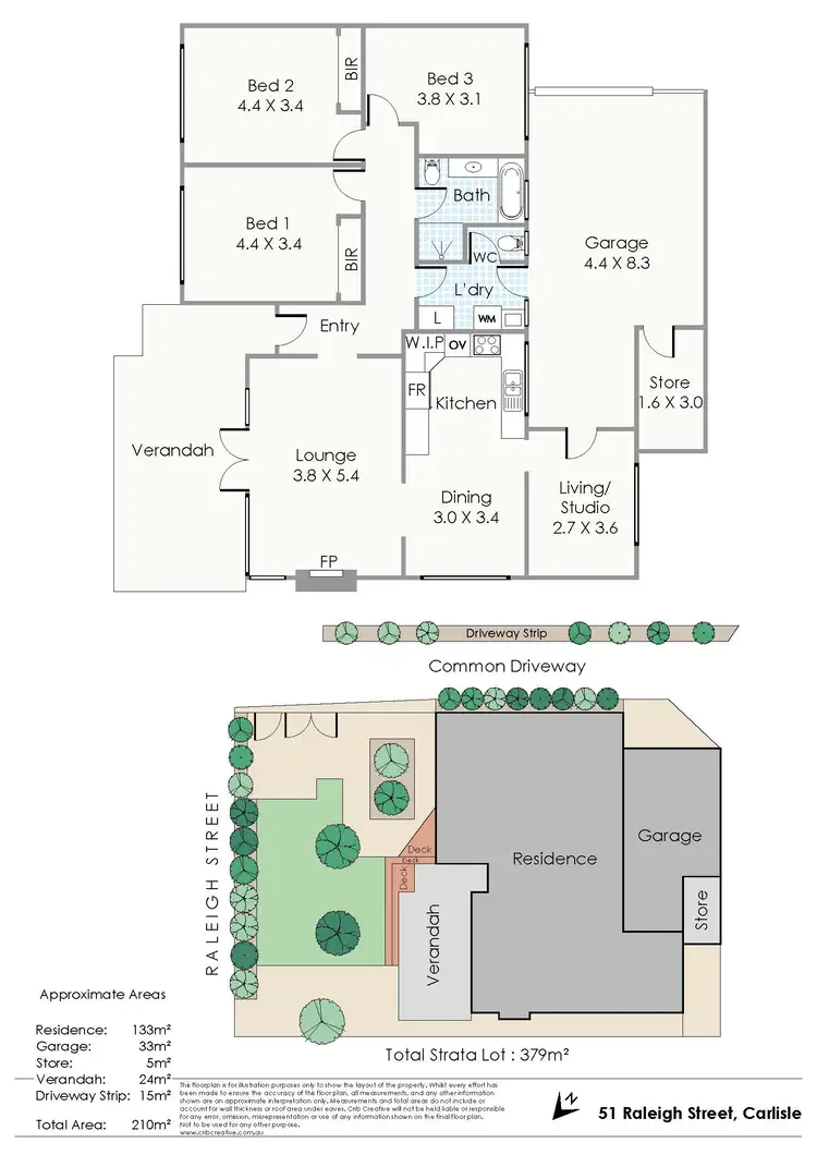 Floorplan of Homely house listing, 51 Raleigh Street, Carlisle WA 6101