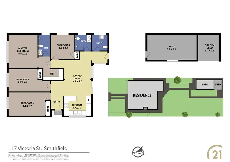 Floorplan of Homely house listing, Address available on request