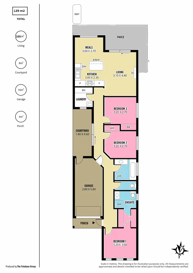 Floorplan of Homely house listing, 5/15 Holland Way, Evanston SA 5116