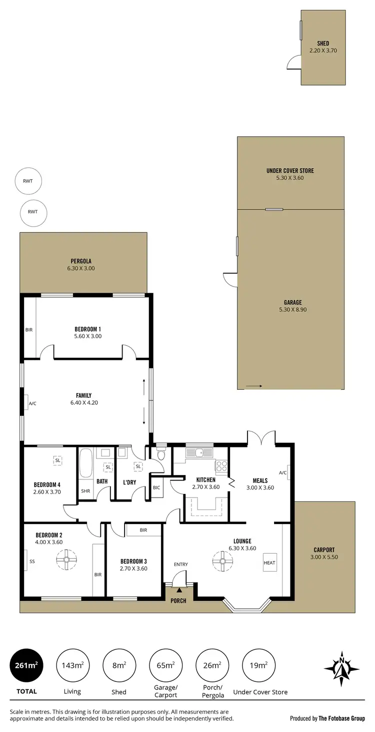Floorplan of Homely house listing, 15 Pierson Street, Lockleys SA 5032