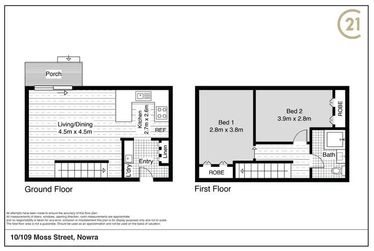 Floorplan of Homely flat listing, 10/109 Moss Street, Nowra NSW 2541