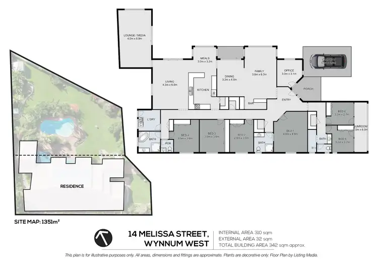 Floorplan of Homely house listing, 14 Melissa Street, Wynnum West QLD 4178