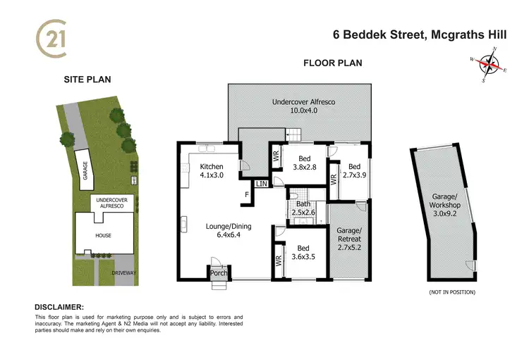 Floorplan of Homely house listing, 29 High Street, Mcgraths Hill NSW 2756