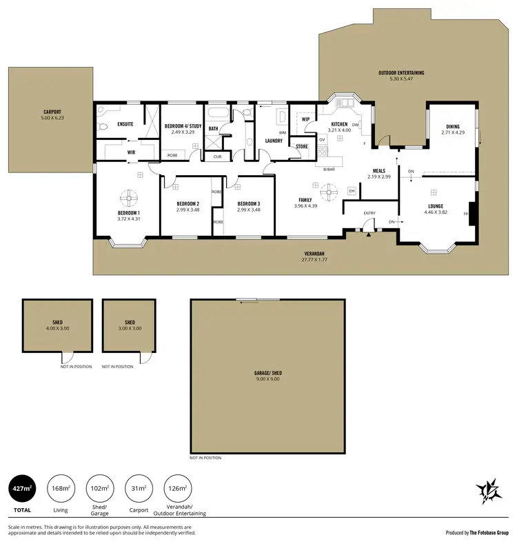Floorplan of Homely house listing, 17 Sturt Lane, Onkaparinga Heights SA 5163