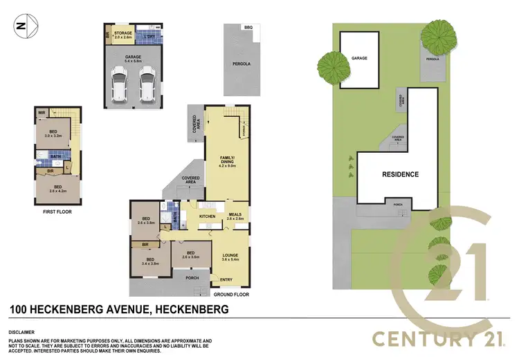 Floorplan of Homely house listing, 100 Heckenberg Avenue, Sadleir NSW 2168