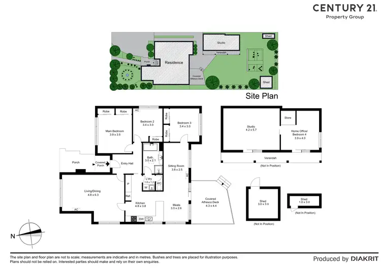 Floorplan of Homely house listing, 12 Robinson Street, Clayton VIC 3168
