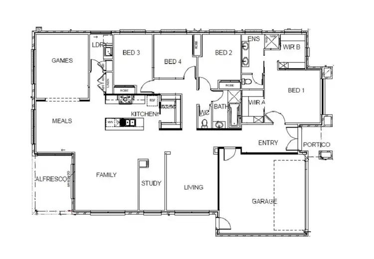 Floorplan of Homely house listing, 7 Highgrove Drive, Pakenham VIC 3810