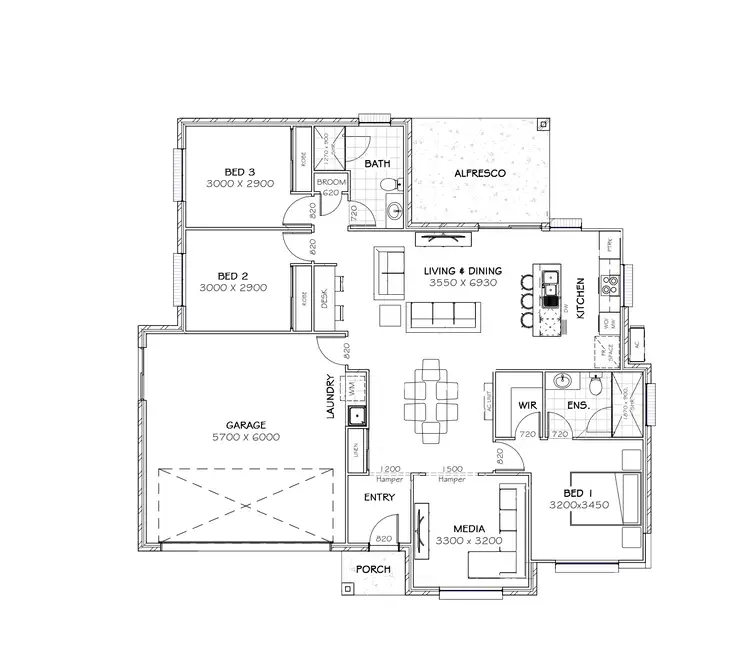 Floorplan of Homely house listing, 5 Bimbadean Circuit, Southside QLD 4570