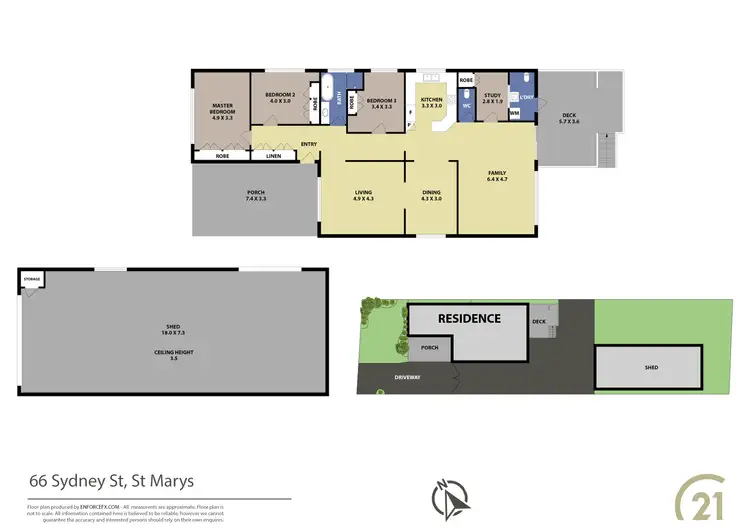 Floorplan of Homely house listing, 66 Sydney Street, St Marys NSW 2760