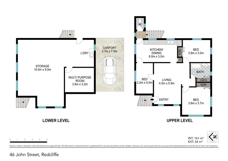 Floorplan of Homely house listing, 46 John Street, Redcliffe QLD 4020