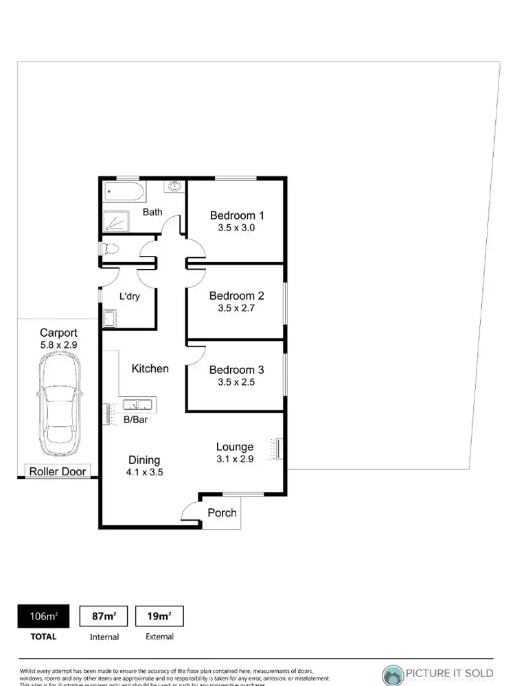 Floorplan of Homely house listing, 3/30 Hamblynn Road, Elizabeth Downs SA 5113